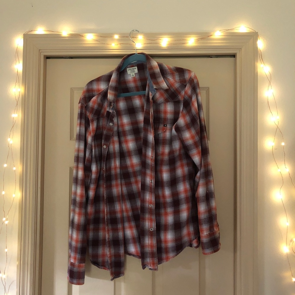 Men’s Lucky Brand Plaid Flannel